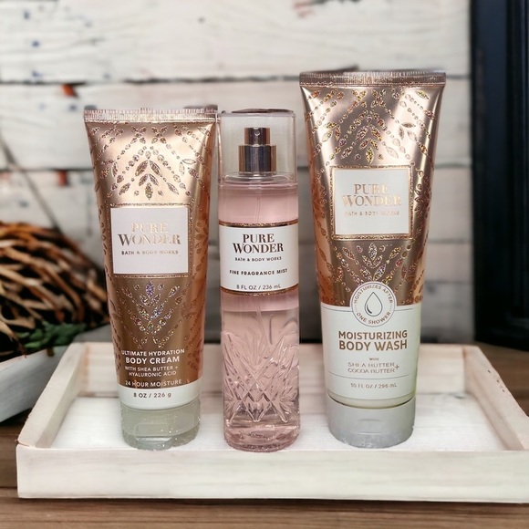 Bath & Body Works Other - Bath & Body Works Pure Wonder Body Care Gift Set Nwt